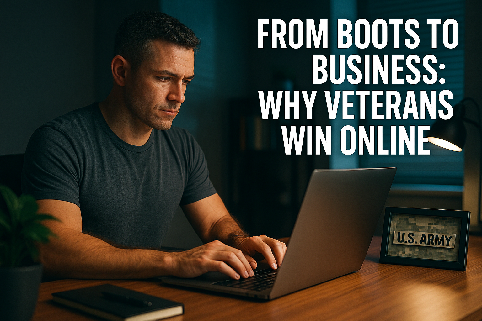 From Camouflage to Commerce: How Veterans Unleash an Entrepreneurial Edge Online Cover