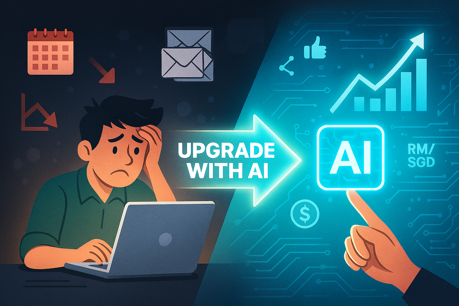 Bagaimana AI Ubah Nasib Affiliate Marketer: 5 Pilar Mustahak Tahun 2025 Cover