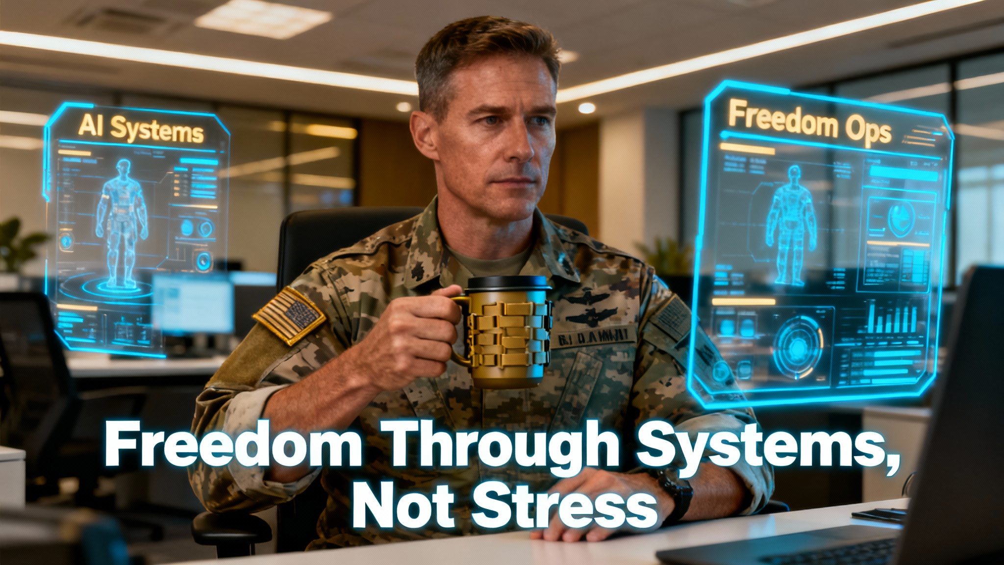 Battle-Tested and Automated: How Veterans Are Winning Civilian Life with AI Systems (And a Bit of That Trademark Grit) Cover