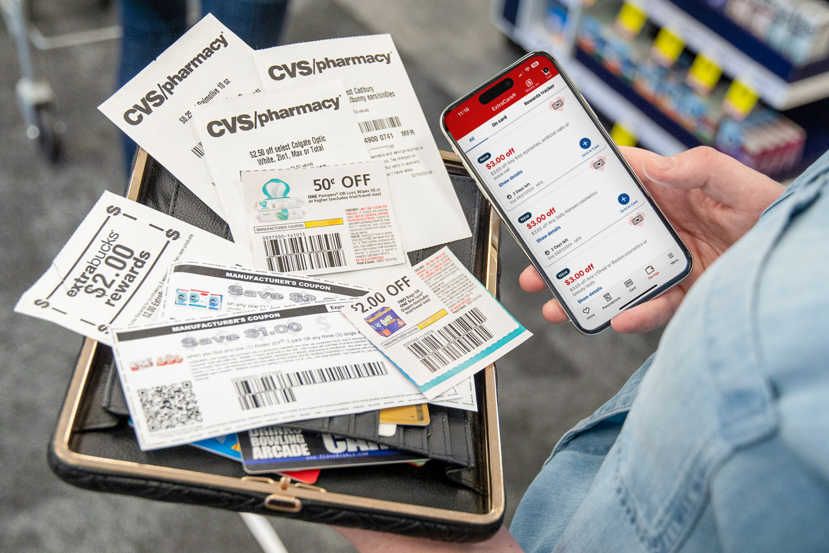 Unlocking Maximum Savings: The Unconventional Art of Stacking CVS ExtraCare Bucks with Manufacturer Coupons Cover