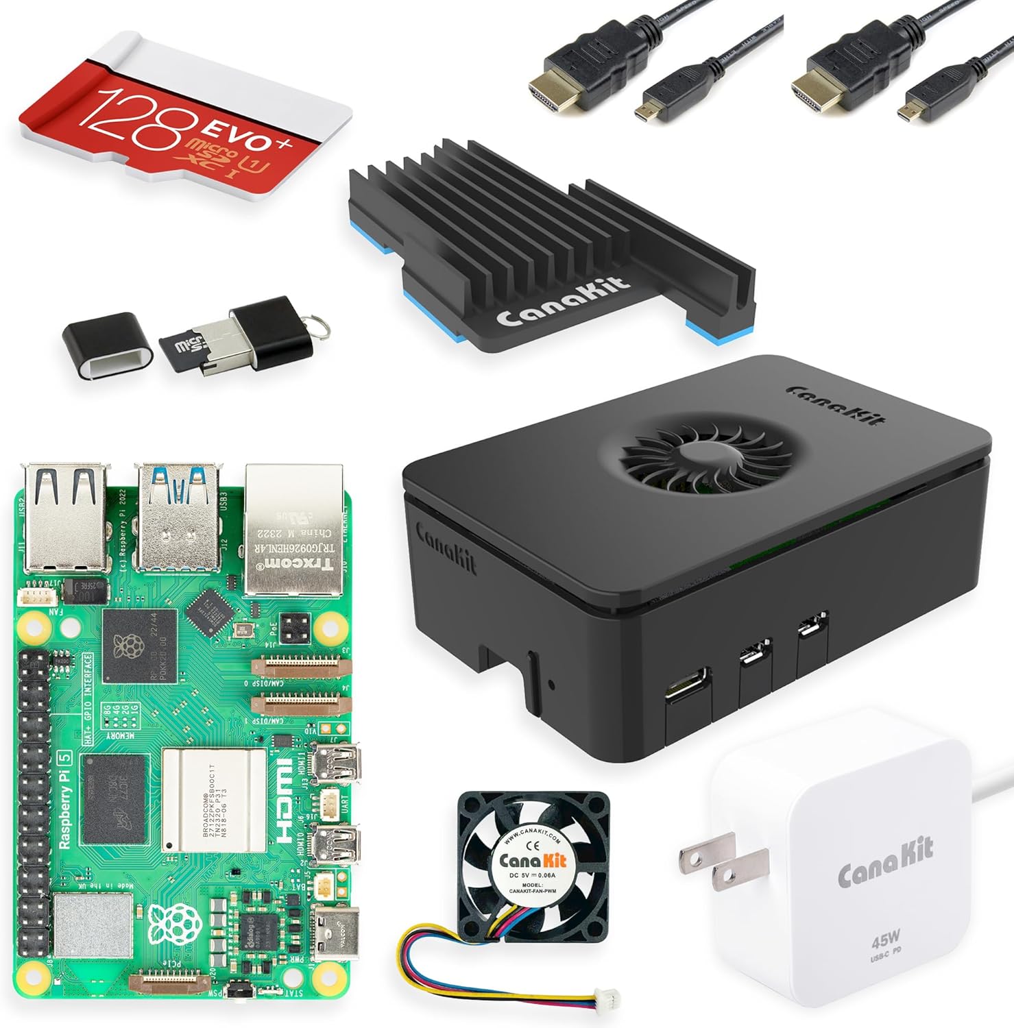 CanaKit Raspberry Pi 5: Starter Kit Guide Cover