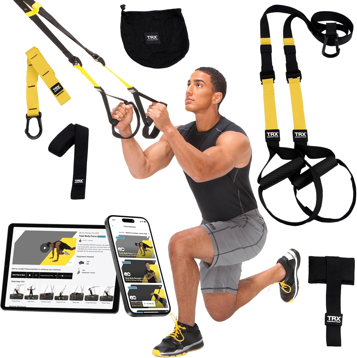 TRX Pro3: Portable Pro-Grade Suspension Trainer Cover