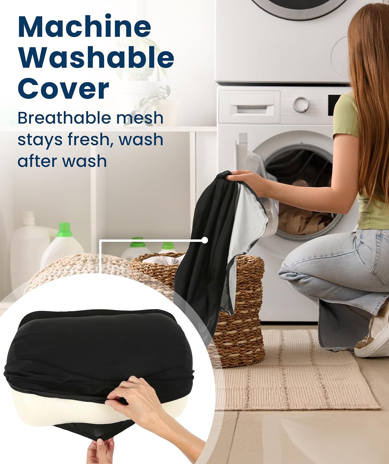 Design deep-dive: Memory foam, teardrop shape, and pressure point nodes