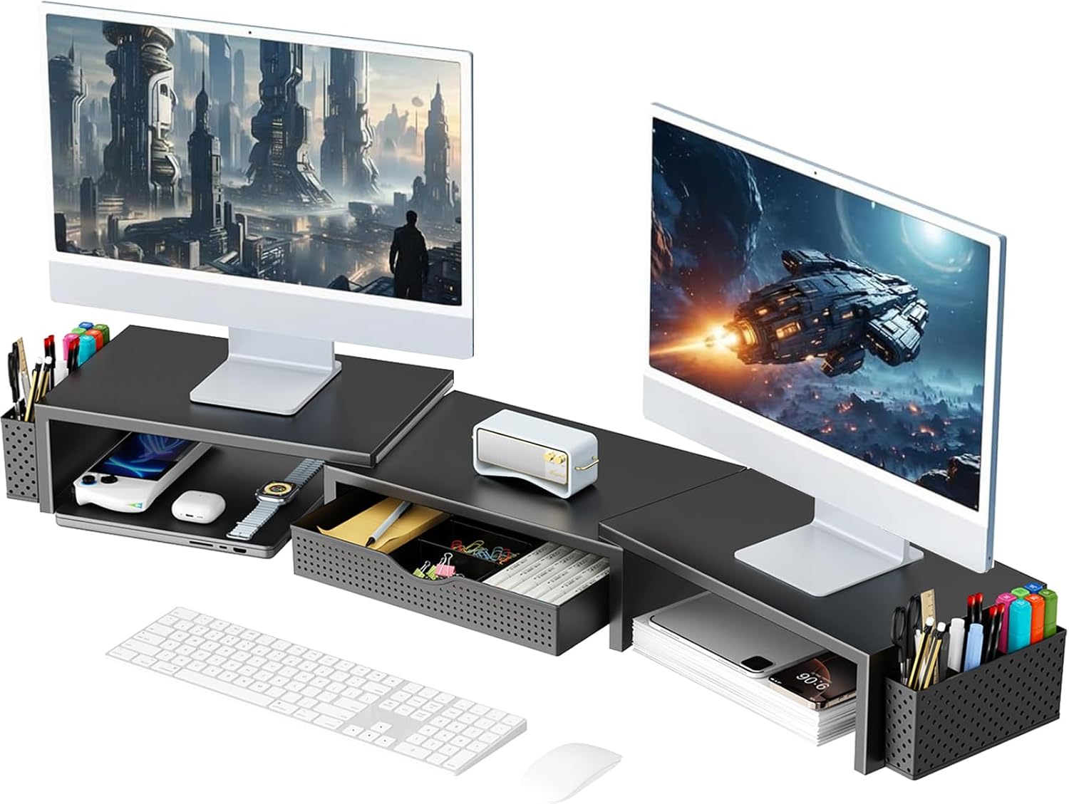 Gianotter Monitor Riser: Smart Desk Upgrade and Storage Cover
