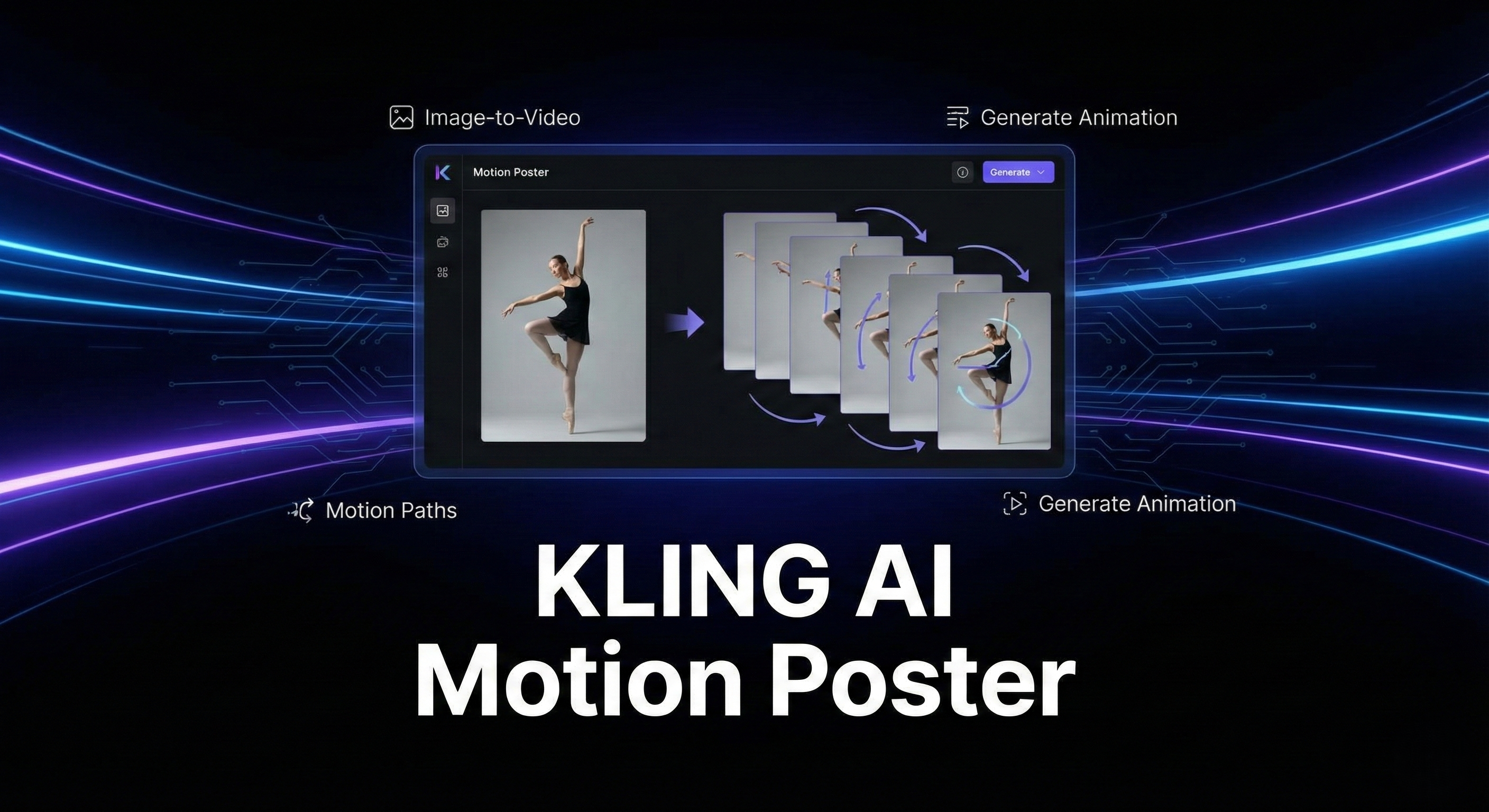 KLING AI Motion Poster: Animate Any Image